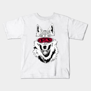 Maze Wolf Kids T-Shirt